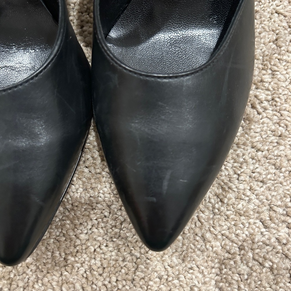 Paul Green Desire d’Orsay Black Leather Pumps sz 8 or 5.5 - Picture 8 of 10